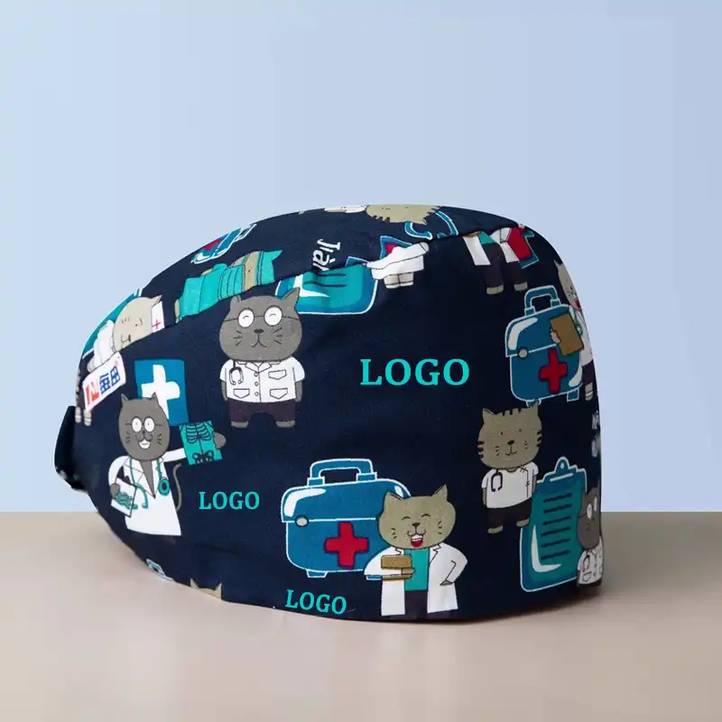 Cotton Scrub Caps for Men